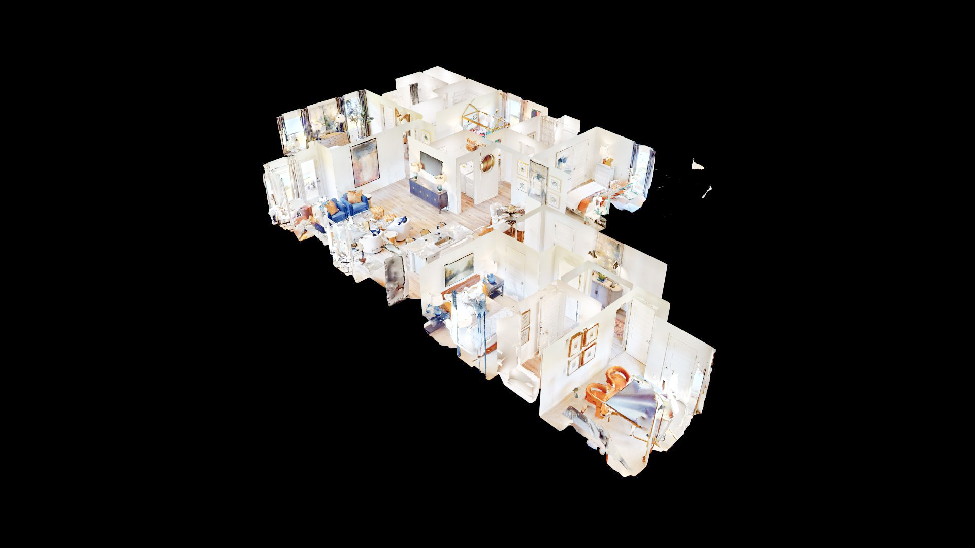 The Lakeside floor plan features a luxurious 5-bedroom, 3-bathroom residence with a two-car garage and exquisite details. The kitchen showcases a stunning design with quartz countertops, an undermount sink, a spacious island bar, top-of-the-line stainless-steel appliances, and a convenient corner pantry. This kitchen is seamlessly connected to the family room, making it perfect for hosting gatherings and spending quality time with loved ones. Adjacent to the kitchen, there is a delightful breakfast nook and a separate dining area. The home is filled with abundant natural light, creating a serene and inviting atmosphere. Stepping outside onto the expansive porch that leads to the backyard enhances the relaxing ambiance. Bedroom 1 offers ample space and comes with an adjoining bath featuring a double vanity, a generous sized shower, and a walk-in closet. The home is crafted with superior materials and workmanship, showcasing meticulous attention to detail, and is backed by a one-year builder's warranty.