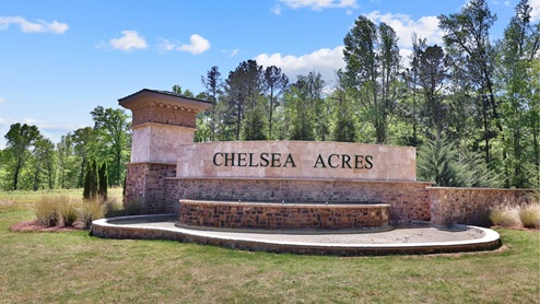 Chelsea Acres by D.R. Horton is Chelsea’s newest premiere community. Conveniently located to Chelsea Community Center including activities for every age. Nearby residents can enjoy the community splashpad, archery range, and a host of youth sports complexes. Situated minutes from highway 280, this new home community provides easy access to Chelsea, Greystone’s conveniences, nearby dining options, and excellent recreation spots throughout the region. Go Chelsea Hornets! With home plans ranging in size from 1,272 square feet up to 2,511 square feet, Chelsea Acres offers a variety of home plans including one level ranchers to a spacious two story. Each home in Chelsea Acres is uniquely designed with modern living in mind, featuring granite countertops, elegant and durable flooring, and stainless-steel appliances. The easy-to-use Smart Home Technology Package included in every home provides the ultimate convenience, allowing you to control key features with the touch of a button. Featured conveniences include lighting automation, IQ panel, video doorbell, keyless front door entry, and temperature control from the ease of your phone. Whether you are looking for a spacious open floor plan or a more intimate design, Chelsea Acres has a variety of options to suit your individual needs. For the outdoor enthusiasts, Chelsea Acre’s location is perfect for accessing spots for hiking and biking adventures. In addition, state-of-the-art local parks and recreational opportunities are just minutes away, offering something for everyone. Take a personal tour today and discover how this beautiful new home community near Chelsea, Alabama, can perfectly match your lifestyle.