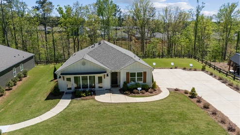 Chelsea Acres by D.R. Horton is Chelsea’s newest premiere community. Conveniently located to Chelsea Community Center including activities for every age. Nearby residents can enjoy the community splashpad, archery range, and a host of youth sports complexes. Situated minutes from highway 280, this new home community provides easy access to Chelsea, Greystone’s conveniences, nearby dining options, and excellent recreation spots throughout the region. Go Chelsea Hornets! With home plans ranging in size from 1,272 square feet up to 2,511 square feet, Chelsea Acres offers a variety of home plans including one level ranchers to a spacious two story. Each home in Chelsea Acres is uniquely designed with modern living in mind, featuring granite countertops, elegant and durable flooring, and stainless-steel appliances. The easy-to-use Smart Home Technology Package included in every home provides the ultimate convenience, allowing you to control key features with the touch of a button. Featured conveniences include lighting automation, IQ panel, video doorbell, keyless front door entry, and temperature control from the ease of your phone. Whether you are looking for a spacious open floor plan or a more intimate design, Chelsea Acres has a variety of options to suit your individual needs. For the outdoor enthusiasts, Chelsea Acre’s location is perfect for accessing spots for hiking and biking adventures. In addition, state-of-the-art local parks and recreational opportunities are just minutes away, offering something for everyone. Take a personal tour today and discover how this beautiful new home community near Chelsea, Alabama, can perfectly match your lifestyle.