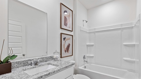 Chelsea Acres by D.R. Horton is Chelsea’s newest premiere community. Conveniently located to Chelsea Community Center including activities for every age. Nearby residents can enjoy the community splashpad, archery range, and a host of youth sports complexes. Situated minutes from highway 280, this new home community provides easy access to Chelsea, Greystone’s conveniences, nearby dining options, and excellent recreation spots throughout the region. Go Chelsea Hornets! With home plans ranging in size from 1,272 square feet up to 2,511 square feet, Chelsea Acres offers a variety of home plans including one level ranchers to a spacious two story. Each home in Chelsea Acres is uniquely designed with modern living in mind, featuring granite countertops, elegant and durable flooring, and stainless-steel appliances. The easy-to-use Smart Home Technology Package included in every home provides the ultimate convenience, allowing you to control key features with the touch of a button. Featured conveniences include lighting automation, IQ panel, video doorbell, keyless front door entry, and temperature control from the ease of your phone. Whether you are looking for a spacious open floor plan or a more intimate design, Chelsea Acres has a variety of options to suit your individual needs. For the outdoor enthusiasts, Chelsea Acre’s location is perfect for accessing spots for hiking and biking adventures. In addition, state-of-the-art local parks and recreational opportunities are just minutes away, offering something for everyone. Take a personal tour today and discover how this beautiful new home community near Chelsea, Alabama, can perfectly match your lifestyle.