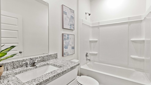 Chelsea Acres by D.R. Horton is Chelsea’s newest premiere community. Conveniently located to Chelsea Community Center including activities for every age. Nearby residents can enjoy the community splashpad, archery range, and a host of youth sports complexes. Situated minutes from highway 280, this new home community provides easy access to Chelsea, Greystone’s conveniences, nearby dining options, and excellent recreation spots throughout the region. Go Chelsea Hornets! With home plans ranging in size from 1,272 square feet up to 2,511 square feet, Chelsea Acres offers a variety of home plans including one level ranchers to a spacious two story. Each home in Chelsea Acres is uniquely designed with modern living in mind, featuring granite countertops, elegant and durable flooring, and stainless-steel appliances. The easy-to-use Smart Home Technology Package included in every home provides the ultimate convenience, allowing you to control key features with the touch of a button. Featured conveniences include lighting automation, IQ panel, video doorbell, keyless front door entry, and temperature control from the ease of your phone. Whether you are looking for a spacious open floor plan or a more intimate design, Chelsea Acres has a variety of options to suit your individual needs. For the outdoor enthusiasts, Chelsea Acre’s location is perfect for accessing spots for hiking and biking adventures. In addition, state-of-the-art local parks and recreational opportunities are just minutes away, offering something for everyone. Take a personal tour today and discover how this beautiful new home community near Chelsea, Alabama, can perfectly match your lifestyle.