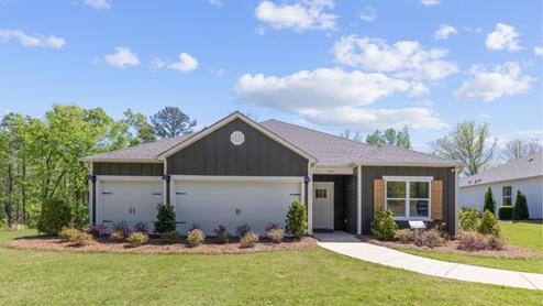 Chelsea Acres by D.R. Horton is Chelsea’s newest premiere community. Conveniently located to Chelsea Community Center including activities for every age. Nearby residents can enjoy the community splashpad, archery range, and a host of youth sports complexes. Situated minutes from highway 280, this new home community provides easy access to Chelsea, Greystone’s conveniences, nearby dining options, and excellent recreation spots throughout the region. Go Chelsea Hornets! With home plans ranging in size from 1,272 square feet up to 2,511 square feet, Chelsea Acres offers a variety of home plans including one level ranchers to a spacious two story. Each home in Chelsea Acres is uniquely designed with modern living in mind, featuring granite countertops, elegant and durable flooring, and stainless-steel appliances. The easy-to-use Smart Home Technology Package included in every home provides the ultimate convenience, allowing you to control key features with the touch of a button. Featured conveniences include lighting automation, IQ panel, video doorbell, keyless front door entry, and temperature control from the ease of your phone. Whether you are looking for a spacious open floor plan or a more intimate design, Chelsea Acres has a variety of options to suit your individual needs. For the outdoor enthusiasts, Chelsea Acre’s location is perfect for accessing spots for hiking and biking adventures. In addition, state-of-the-art local parks and recreational opportunities are just minutes away, offering something for everyone. Take a personal tour today and discover how this beautiful new home community near Chelsea, Alabama, can perfectly match your lifestyle.