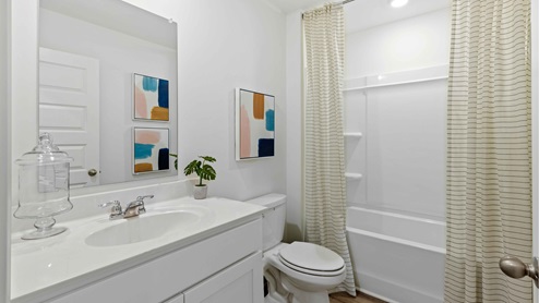Chelsea Acres by D.R. Horton is Chelsea’s newest premiere community. Conveniently located to Chelsea Community Center including activities for every age. Nearby residents can enjoy the community splashpad, archery range, and a host of youth sports complexes. Situated minutes from highway 280, this new home community provides easy access to Chelsea, Greystone’s conveniences, nearby dining options, and excellent recreation spots throughout the region. Go Chelsea Hornets! With home plans ranging in size from 1,272 square feet up to 2,511 square feet, Chelsea Acres offers a variety of home plans including one level ranchers to a spacious two story. Each home in Chelsea Acres is uniquely designed with modern living in mind, featuring granite countertops, elegant and durable flooring, and stainless-steel appliances. The easy-to-use Smart Home Technology Package included in every home provides the ultimate convenience, allowing you to control key features with the touch of a button. Featured conveniences include lighting automation, IQ panel, video doorbell, keyless front door entry, and temperature control from the ease of your phone. Whether you are looking for a spacious open floor plan or a more intimate design, Chelsea Acres has a variety of options to suit your individual needs. For the outdoor enthusiasts, Chelsea Acre’s location is perfect for accessing spots for hiking and biking adventures. In addition, state-of-the-art local parks and recreational opportunities are just minutes away, offering something for everyone. Take a personal tour today and discover how this beautiful new home community near Chelsea, Alabama, can perfectly match your lifestyle.