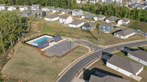 Conveniently located near I-459 in McCalla, Alabama, Rosser Farms by D.R. Horton offers the perfect blend of convenience and comfort. Nestled near diverse restaurants, shopping centers, and the Bent Brook Golf Course, this neighborhood has something for everyone. Adventure seekers will love the nearby K1 Speed indoor go-kart arena, while outdoor enthusiasts can enjoy various recreational activities. With easy access to Hoover, Rosser Farms provides an ideal setting for those looking to enjoy both vibrant city life and peaceful suburban living. Go Mcadory Yellowjackets! With home plans ranging in size from 1,618 square feet up to 2,511 square feet, Rosser Farms offers a variety of home plans including one level ranchers to a spacious two story. Each home in Rosser Farms is uniquely designed with modern living in mind, featuring granite countertops, elegant and durable flooring, and stainless-steel appliances. The easy-to-use Smart Home Technology Package included in every home provides the ultimate convenience, allowing you to control key features with the touch of a button. Featured conveniences include lighting automation, IQ panel, video doorbell, keyless front door entry, and temperature control from the ease of your phone. Whether you are looking for a spacious open floor plan or a more intimate design, Rosser Farms has a variety of options to suit your individual needs. For the outdoor enthusiasts, Rosser Farm’s location is perfect for accessing spots for hiking at Tannehill state park and biking adventures. In addition, state-of-the-art local parks and recreational opportunities are just minutes away, offering something for everyone. Take a personal tour of Rosser Farms today and discover how this beautiful new home community near McCalla, Alabama, can perfectly match your lifestyle. Come explore Rosser Farms and discover your new home today!
