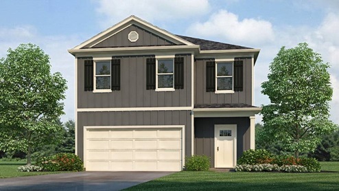 Welcome to the Ryan Plan, a new customer favorite at our D.R. Horton communities I central Alabama. Just under 2,500 square feet, this beautiful two- story home offers 5-bedrooms with 3-bathrooms, and a 2-car garage with a gorgeous open floor concept layout for your family to enjoy. The kitchen has a large island for extra seating as well as a large pantry, and also gradually opens to the full dining area as well as a spacious living room. A bedroom with a full bathroom completes the main level. Bedroom One is on the second level and offers a luxurious bath with a soaking garden tub and separate shower, private bathroom, double vanities with marble counters and a large walk-in closet. There are 3 additional bedrooms, a full bathroom, a walk-in laundry room, and a bonus loft-style living room on the second level perfect for hanging out or holiday occasions. Quality materials and workmanship throughout, with superior attention to detail, plus a one-year builder's warranty. As a most popular favorite, this plan is ideal for any size family. In addition, each home comes with a one-year builder's warranty to provide extra peace of mind. It's worth noting that our smart home technology package is also part of the deal. The included Smart Home Technology Package is designed for easy use and offers unparalleled convenience, enabling you to effortlessly control various key features with just a simple touch. Some of the highlighted conveniences of this package comprise lighting automation, an IQ panel, a video doorbell, keyless front door entry, and the ability to manage the temperature from the comfort of your phone. Call to schedule your personal guided tour of the Ryan today!