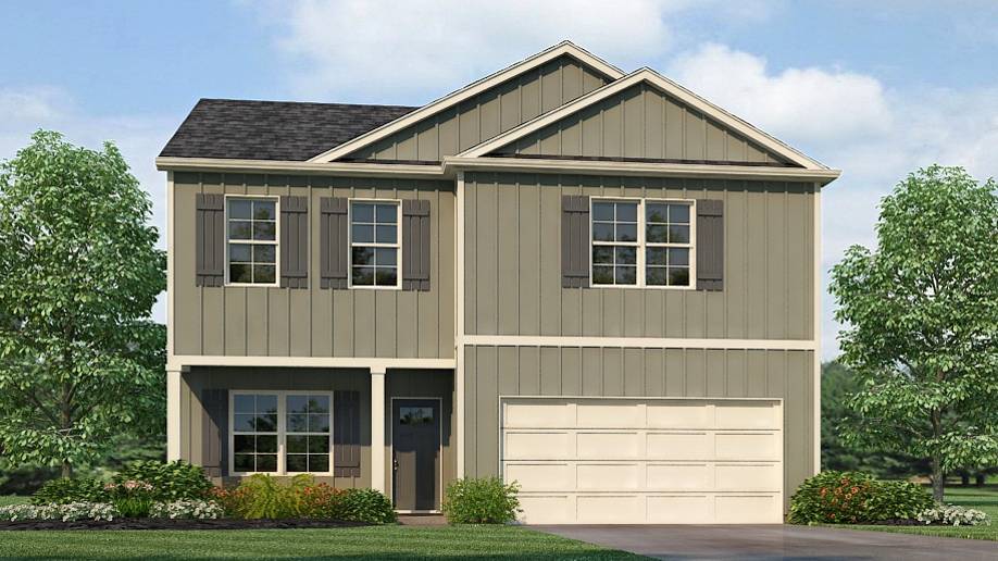 Introducing the Penwell, an incredible two-story floor plan covering 2,164 square feet and offering 4 bedrooms and 2.5 bathrooms. On the main level, you'll find a chef-inspired kitchen with a generously sized island and a walk-in pantry, perfect for those who love cooking. In addition, there's a flexible space that can be transformed into a formal dining room or a functional home office, catering to your specific needs. The kitchen seamlessly connects to a spacious living room, leading to an outdoor patio, creating an ideal space for entertaining guests. Moving to the second level, you'll discover Bedroom One, featuring a luxurious bathroom complete with a double vanity, separate shower, private bathroom, and a spacious walk-in closet. Additionally, there are 3 additional bedrooms, a full bathroom, and a convenient walk-in laundry room on this level, providing ample space for the whole family. The Penwell is crafted with quality materials and exceptional craftsmanship, showcasing meticulous attention to detail, and it comes with a one-year builder's warranty. Moreover, every home includes a one-year builder's warranty to provide you with extra peace of mind. It's important to mention that our smart home technology package is also included in the deal. The Smart Home Technology Package provided is designed for easy use and offers unmatched convenience, allowing you to effortlessly control various key features with just a simple touch. Some of the highlighted conveniences of this package include lighting automation, an IQ panel, a video doorbell, keyless front door entry, and the ability to manage the temperature from the comfort of your phone. Give us a call to schedule your personal guided tour of the Penwell today!