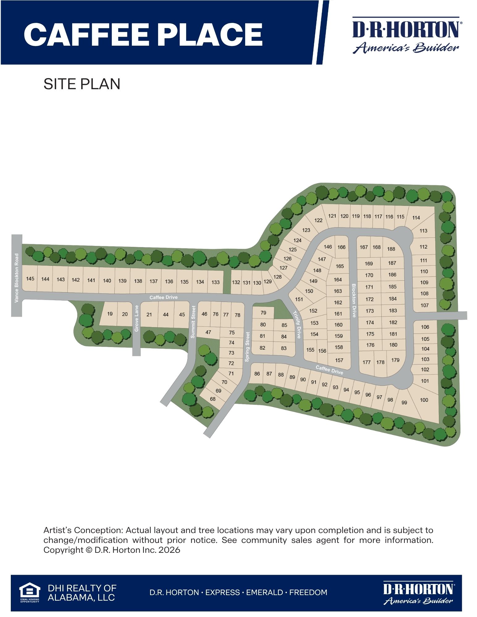 Static Lot Map