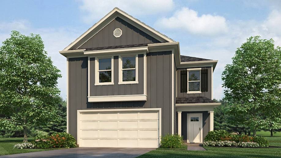 The Elston is a spacious two-story plan featuring 4 bedrooms and 2.5 bathrooms, spread across 2,305 square feet of living space. You'll love the open-concept kitchen, which boasts an oversized island for additional seating and a large pantry, connecting seamlessly to the expansive living room. On the main level, you'll find a convenient powder room, coat closet, and an additional storage closet for all your needs. Moving to the second level, Bedroom One offers a vaulted ceiling and a luxurious bathroom equipped with a walk-in shower, private water closet, double vanities, and a generously sized walk-in closet. In addition to Bedroom One, there are 3 more bedrooms, a full bathroom, a walk-in laundry room, and a loft-style living room on the second level. Throughout the home, you'll appreciate the use of quality materials and superior workmanship, showcasing meticulous attention to detail, and it all comes with a one-year builder's warranty. And that's not all - your new home also comes with our smart home technology package, adding convenience and modernity to your living space! Furthermore, every new home comes with a smart home technology package provided by D.R. Horton. This user-friendly package is tailored to provide utmost convenience, enabling easy control of essential features with a simple touch. The package includes convenient features such as lighting automation, an IQ panel, a video doorbell, keyless front door entry, and the capability to directly manage temperature settings from your smartphone. We also offer the opportunity for you to schedule a personal guided tour of the Elston plan at your convenience. Feel free to give us a call and take the first step in making The Elston your new home today!