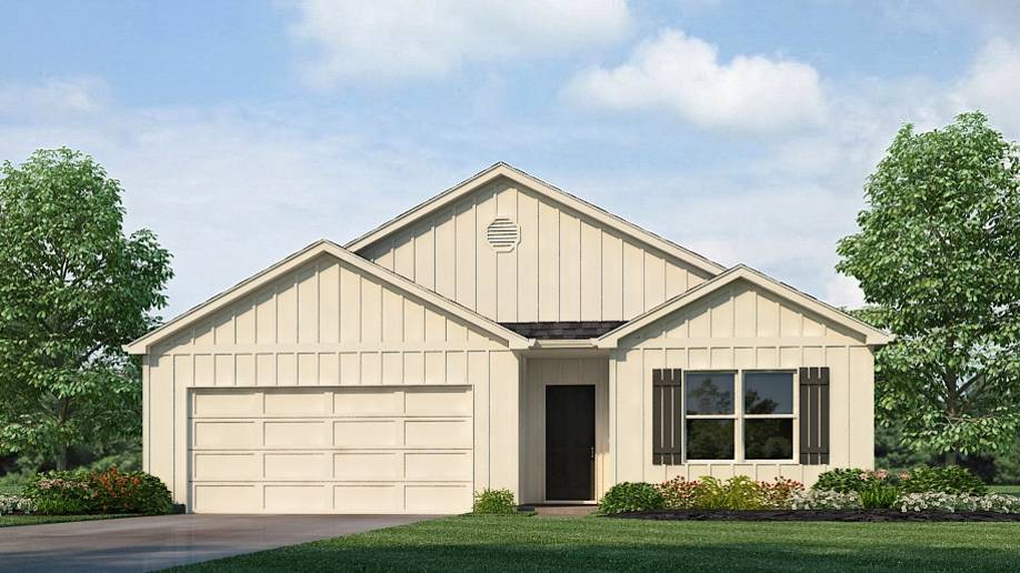 Welcome to the Cali Plan, featuring a seamless open layout just under 1,800 square feet, this beautiful single- story home offers 4-bedrooms with 2-bathrooms, and a 2-car garage.  As you enter the home, you are met with an inviting foyer with storage, a full guest bathroom, and a hall leading to the 2nd and 3rd secondary bedrooms. Further down the hall, on the opposite wall, provides access to the 2-car garage, storage, and your laundry room. Privately tucked away in this area is also the additional 4th bedroom, ideal for guest stays or a private office. Each bedroom is a generous size with a spacious closet.     As you continue to the end of the hall, you will find the stunning open layout of the living area and beautiful kitchen. The kitchen includes granite countertops, stainless steel appliances, stylish shaker cabinetry, and a center island perfect for additional seating. With natural light and nearby covered patio access, the living and dining area are integrated perfectly to complete this relaxing atmosphere. Enjoy easy maintenance in this area and all bathrooms with our luxury vinyl plank flooring.     The primary bedroom is tucked away off the living area. As natural light fills the room, this suite feels like a dreamlike retreat. The spa-like ensuite bath includes a separate garden tub, relaxing shower, double vanity sink, and large walk-in closet. In addition to all the features and amenities our Cali Plan offers, each Cali is built with our Smart Home technology package, designed to bring the ease and convenience of life right to your fingertips. As a most popular favorite, this plan is ideal for any size family. Call to schedule your personal guided tour of the Cali today!