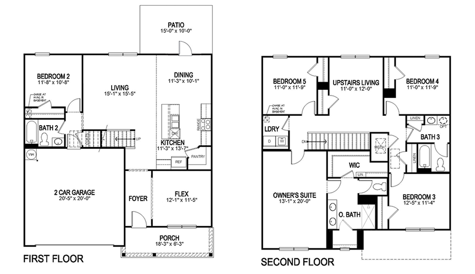 The Hayden is a spacious two-story plan with 5 bedrooms and 3 bathrooms, covering 2,511 square feet. On the main level, you'll find a versatile flex room near the foyer, perfect for a formal dining area or a convenient home office. The gourmet kitchen boasts an expansive island for added seating, stunning granite countertops, stainless steel appliances, and a generous pantry. It seamlessly connects to the dining space and a roomy living area. Completing the main level is a bedroom with a full bathroom, providing flexibility and convenience for guests or family members. Upstairs, the Primary Bedroom awaits, offering a lavish bath with a shower, private bathroom, double vanities with marble counters, and a spacious walk-in closet. Additionally, the second level comprises three more bedrooms, a full bathroom, a walk-in laundry room, and a loft-style living area, catering to all your family's needs. The Hayden is meticulously finished with high-quality materials and craftsmanship in every corner, showcasing an exceptional attention to detail. You can feel confident in your investment, as it comes with the added assurance of a one-year builder's warranty.    Get ready to experience an added level of excitement in your new home, complete with a cutting-edge smart home technology package. This user-friendly package is designed to make it incredibly easy for you to control essential features with just a simple touch, offering you both convenience and modernity. The package includes a range of convenient features such as lighting automation, an IQ panel, a video doorbell, keyless front door entry, and the ability to manage temperature settings directly from your smartphone.    We'd love to offer you the opportunity to schedule a personal guided tour of the Hayden plan at your convenience, allowing you to fully explore your potential new home in detail. Our goal is to make your home buying experience as smooth and enjoyable as possible, and we're here to help every step of the way. Feel free to give us a call and take the first step in making the Hayden your new home today!