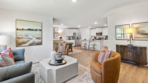 Find your ideal home at Oak Village by D.R. Horton, one of our new home communities in Pell City, Alabama! Pell City is a thriving city with a rich history settled in the heart of St. Clair County. While offering small-town southern charm, Oak Village is also a growing community with access to some of Alabama's finest lakes such as Logan Martin Lake; all while offering convenient access to major highways. This prime location allows for easy commutes while still enjoying the tranquility of suburban living. Featuring spacious home plans starting at 1,613 square feet and going up to 2,164 square feet, Oak Village offers a variety of home plans ranging from a single level open floor plan to a spacious two story. Each home in Oak Village is uniquely designed with modern living in mind featuring granite countertops, elegant and durable flooring, and stainless-steel appliances. The easy-to-use Smart Home Technology Package included in every home provides the ultimate convenience, allowing you to control key features with the touch of a button. Featured conveniences include lighting automation, IQ panel, video doorbell, keyless front door entry, and temperature control from the ease of your phone. Pell City, founded by Railroad investors in the late 1800's, features a blend of historical heritage, modern shops, movie theatres, local restaurants, and a growing population, all blending together to ensure Pell City is the perfect place for you. Enjoy fishing? Take a trip to the Lakeside Park or a boat down the Coosa River to get the full Pell City experience. With quick access to the nearby conveniences of Pell City, Oak Village balances small town life and the convenience of local shopping and dining. Both the Talladega Super Speedway and the Barber Motorsports Museum, which offers tours and fieldtrips, are just a short drive away. Pell City is also a prime location for personal travel, conveniently located minutes off I-59, and only two hours to either Atlanta or Huntsville. Explore new homes in Pell City, AL. Oak Village is the place to be, so don't wait and book your tour today!