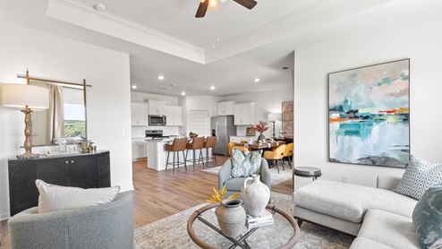 If you're looking for a new home in Tuscaloosa, Alabama, you should visit Parkway Gardens by D.R. Horton! This community is conveniently located just minutes away from both the University of Alabama and Shelton State Community College in Moundville, AL, making it an ideal choice for those looking to live close to these college towns. Moundville, near where Parkway Gardens is situated, boasts a rich archaeological history and offers opportunities for outdoor adventures such as hiking.