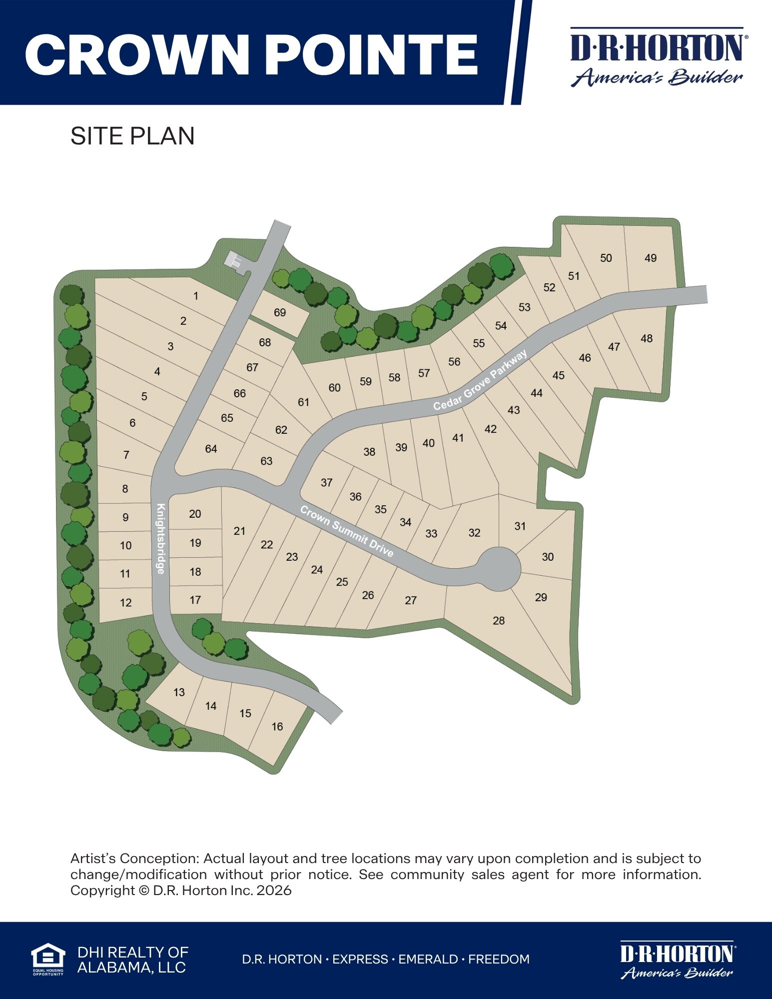 Static Lot Map
