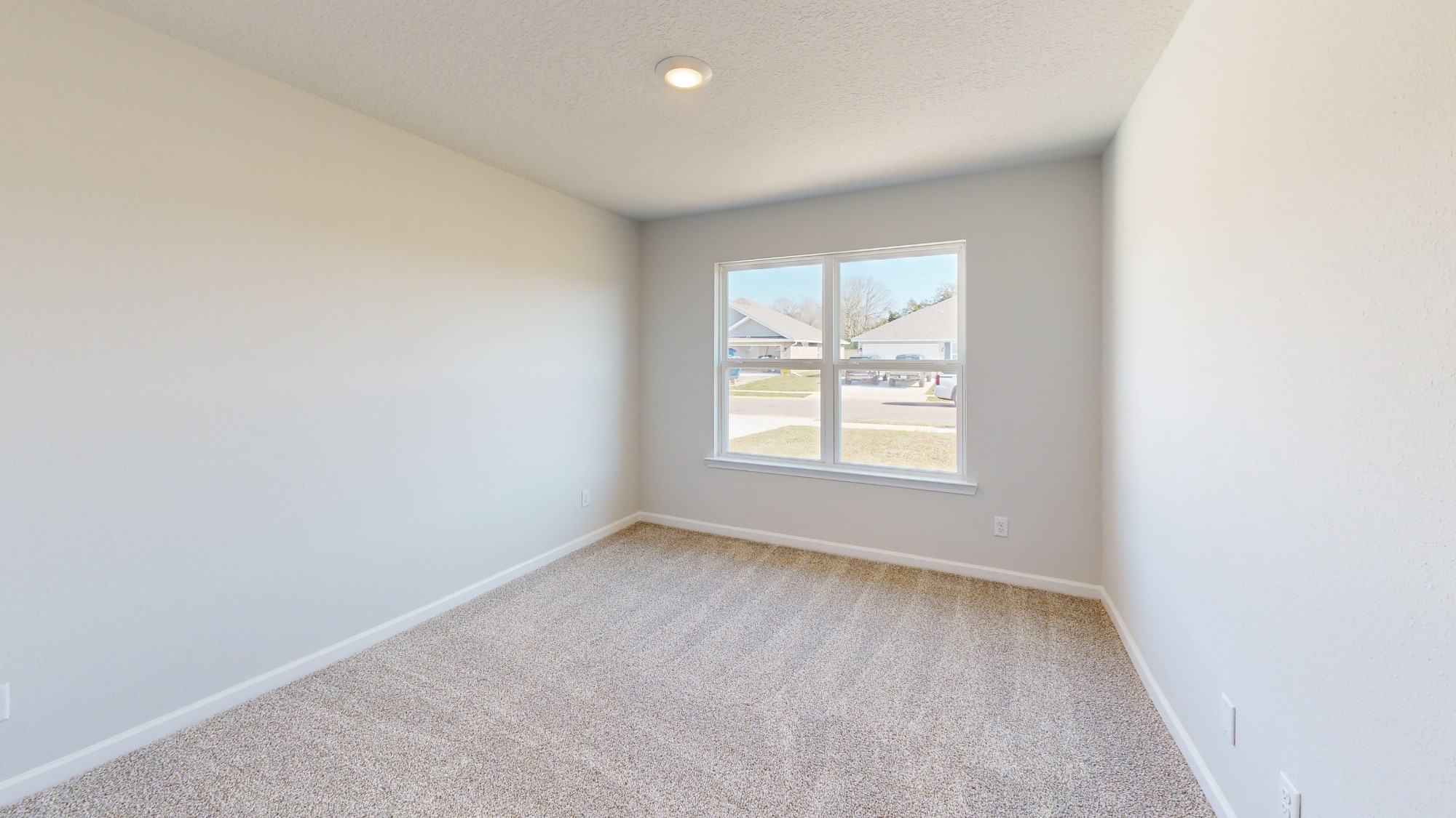 A rendering of our Booth floorplan, featuring 4 bedrooms and 2 bathrooms across 1,891 square feet.