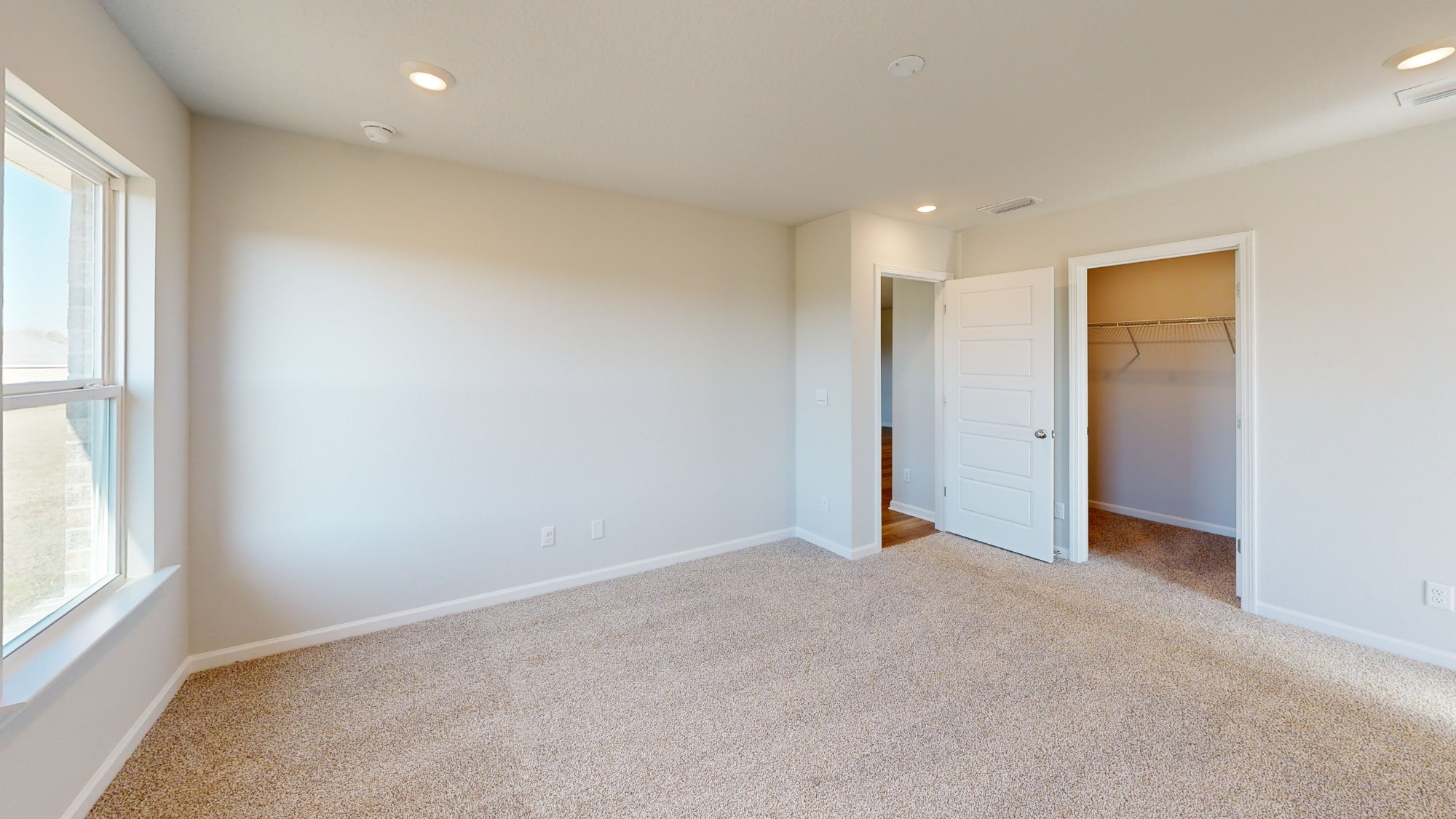 A rendering of our Booth floorplan, featuring 4 bedrooms and 2 bathrooms across 1,891 square feet.