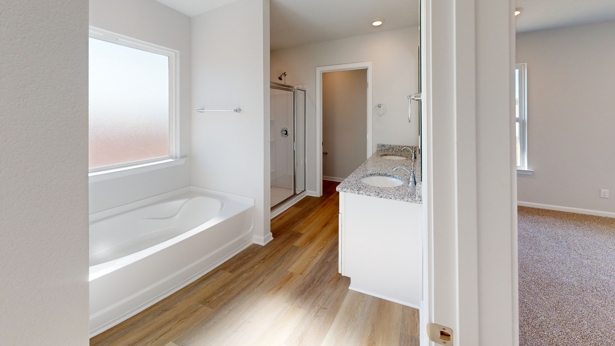 A rendering of our Booth floorplan, featuring 4 bedrooms and 2 bathrooms across 1,891 square feet.