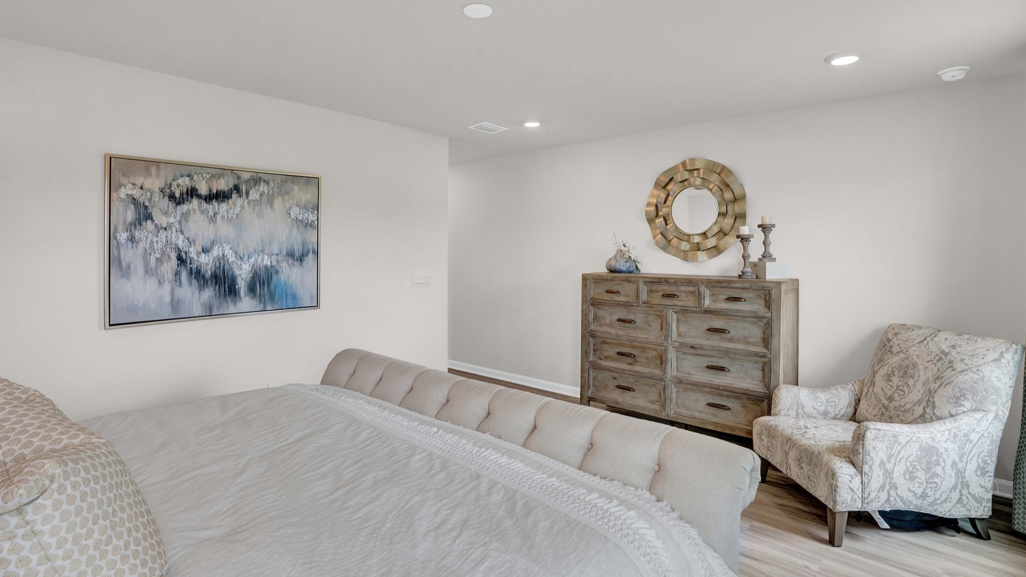 Off the primary bedroom is a spacious primary bathroom.