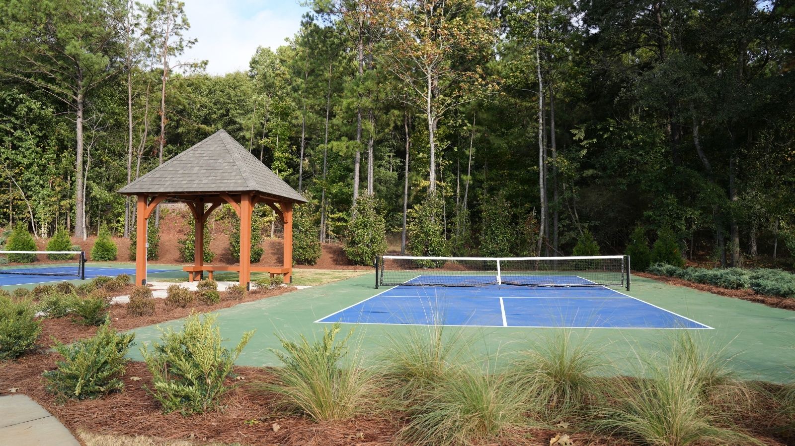 Community pickleball court