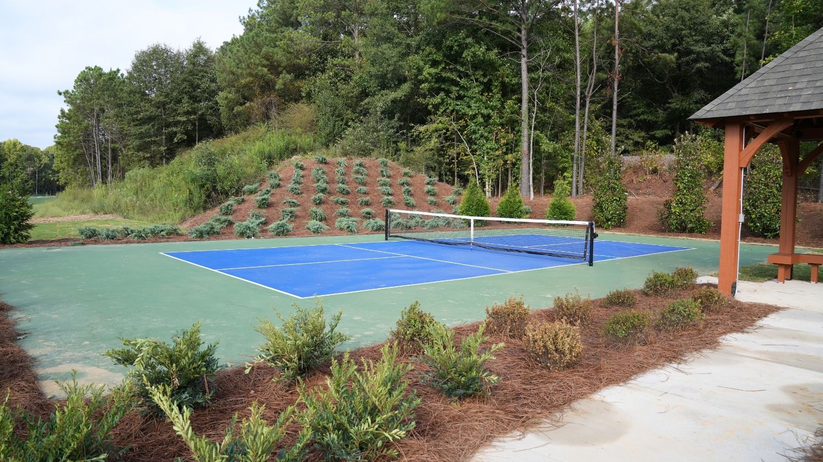 Community pickleball court