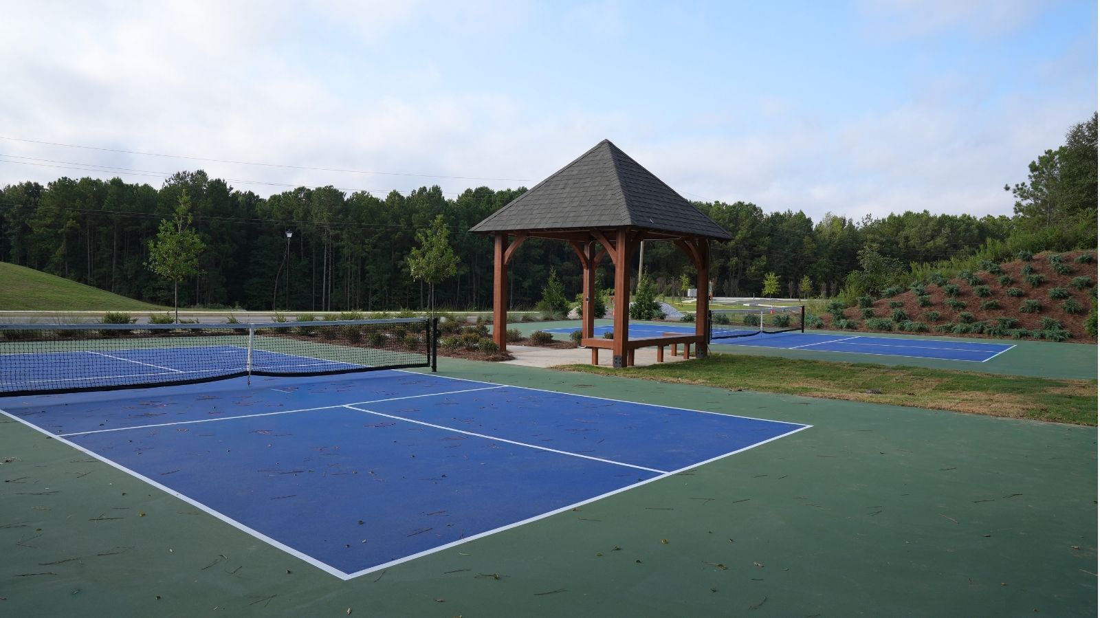 Community pickleball court