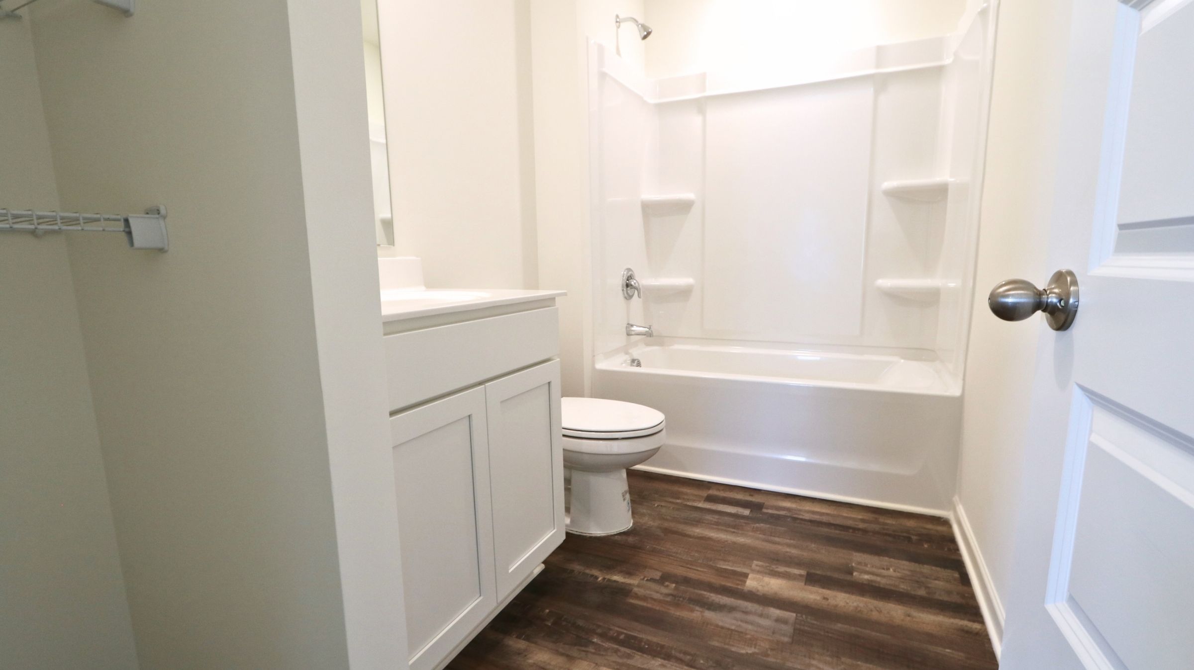 Welcome to the Ryker Plan, one of our floorplans providing new home conveniences, while hosting a comfortable and elegant open concept living. Just under 1,500 square feet, this beautiful single- story home offers 4-bedrooms with 2-bathrooms, and a 1-car garage. Met with a cozy covered porch as you enter the home, an inviting foyer, a full guest bedroom that could also serve as an office, and a hall leading to the 2nd and 3rd secondary bedrooms; with a full bathroom sandwiched in between. Each bedroom boasts plenty of space and sizeable closets for organization. Also, upon entering the home you will have immediate access to the single-car garage, storage, and your laundry room.