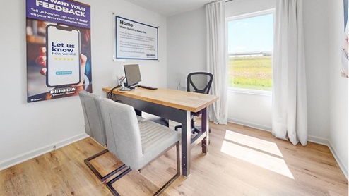 model home office