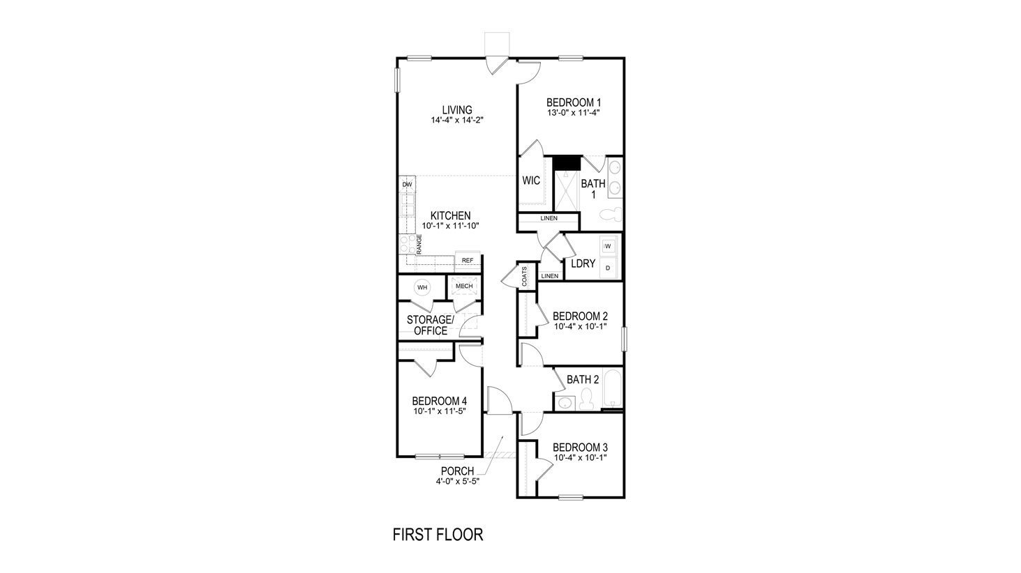Floor Plan in Sandy Ridge TUSCALOOSA, AL D.R. Horton