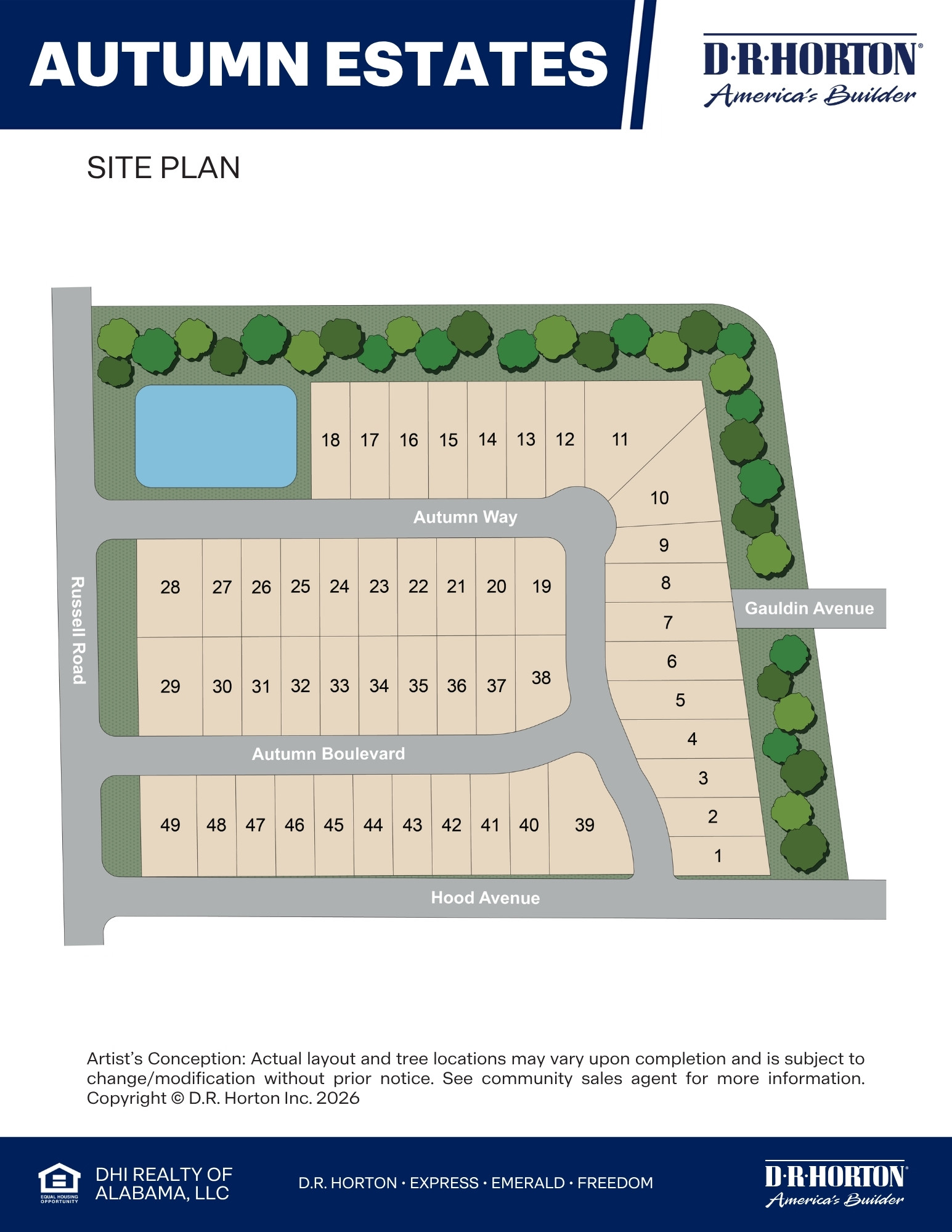 Static Lot Map