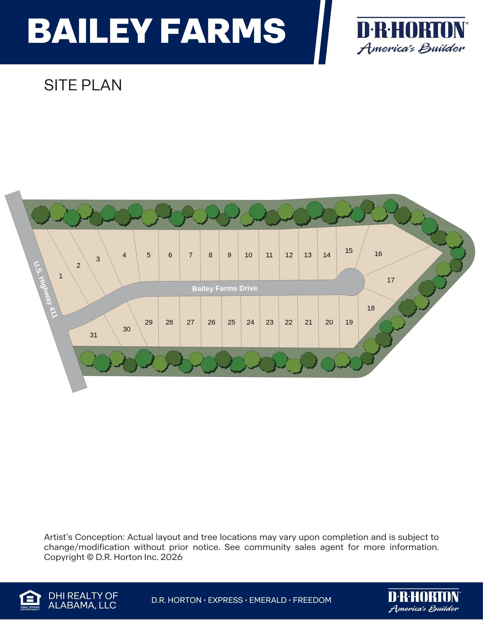 Static Lot Map