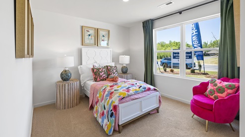 Welcome to the spacious Freeport, offering 4 bedrooms and 2 bathrooms spread across 1,497 square feet all on one level, and a two-car garage for your convenience. The chef-inspired kitchen is designed for culinary enthusiasts, featuring an oversized breakfast island, stainless steel appliances, and a pantry, all flowing seamlessly into a spacious great room for effortless entertaining. The spacious primary bedroom features a luxurious bathroom with a walk-in shower, double vanities, and an oversized walk-in closet. In addition, the other 3 bedrooms all offer generous closets, along with a laundry room, linen closet, and an outdoor patio to complete the plan. You can expect quality materials and workmanship throughout, with superior attention to detail as well as a one-year builder’s warranty. To top it off, your new home comes with a smart home technology package! Every new home at D.R. Horton comes with this smart home technology package, providing a user-friendly experience, making it easy to control essential features with a simple touch. Included in the package are convenient features such as lighting automation, an IQ panel, a video doorbell, keyless front door entry, and the ability to directly manage temperature settings from your smartphone. We also provide the opportunity for you to schedule a personal guided tour of the Freeport plan at your convenience. Feel free to give us a call and take the first step in making The Freeport your new home today!