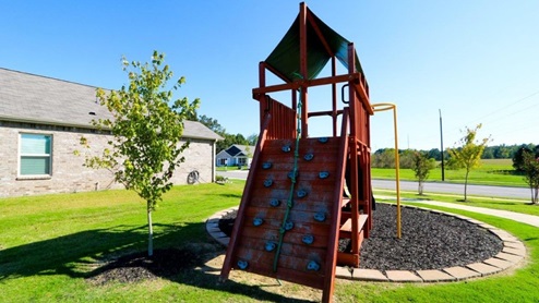Discover High Point by D.R. Horton, our new home community in Cullman, Alabama. Cullman has a small town feel but is centrally located between the state's two largest cities, Huntsville and Birmingham. Cullman County, just north of Jefferson County and its northern cities like Gardendale, AL, providing easy access to Kimberly, Mount Olive, and Gardendale’s conveniences, dining options, and excellent recreation spots throughout the region. Cullman is known for its exceptional local parks, historic downtown amenities and their local school system, which are among some of the best in the state. Go Bearcats! High Point features some of our spacious home plans spanning from 1,628 up to 2,019 square feet, with granite countertops, elegant and durable flooring, stainless steel appliances, and our smart home technology package. Each home in High Point is uniquely designed with modern living in mind, featuring granite countertops, elegant and durable flooring, and stainless-steel appliances. The easy-to-use Smart Home Technology Package included in every home provides the ultimate convenience, allowing you to control key features with the touch of a button. Featured conveniences include lighting automation, IQ panel, video doorbell, keyless front door entry, and temperature control from the ease of your phone. Whether you are looking for a spacious open floor plan or a more intimate design, High Point has a variety of options to suit your individual needs. High Point’s location is perfect for accessing spots for hiking and biking adventures. High Point is close enough to Birmingham, Alabama conveniences yet far enough away from the bright lights for a peaceful, relaxing way of life. Check out High Point's new homes today!