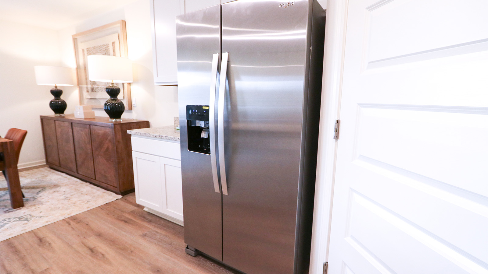 Welcome to the Cali Plan, featuring a seamless open layout just under 1,800 square feet, this beautiful single- story home offers 4-bedrooms with 2-bathrooms, and a 2-car garage.  As you enter the home, you are met with an inviting foyer with storage, a full guest bathroom, and a hall leading to the 2nd and 3rd secondary bedrooms. Further down the hall, on the opposite wall, provides access to the 2-car garage, storage, and your laundry room. Privately tucked away in this area is also the additional 4th bedroom, ideal for guest stays or a private office. Each bedroom is a generous size with a spacious closet.