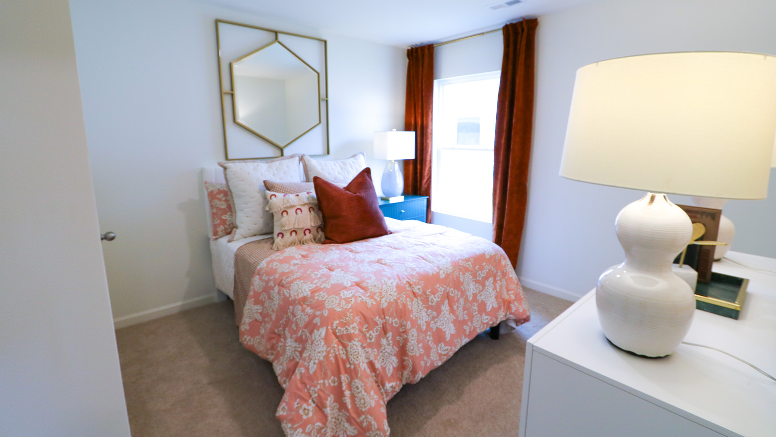 Welcome to the Cali Plan, featuring a seamless open layout just under 1,800 square feet, this beautiful single- story home offers 4-bedrooms with 2-bathrooms, and a 2-car garage.  As you enter the home, you are met with an inviting foyer with storage, a full guest bathroom, and a hall leading to the 2nd and 3rd secondary bedrooms. Further down the hall, on the opposite wall, provides access to the 2-car garage, storage, and your laundry room. Privately tucked away in this area is also the additional 4th bedroom, ideal for guest stays or a private office. Each bedroom is a generous size with a spacious closet.