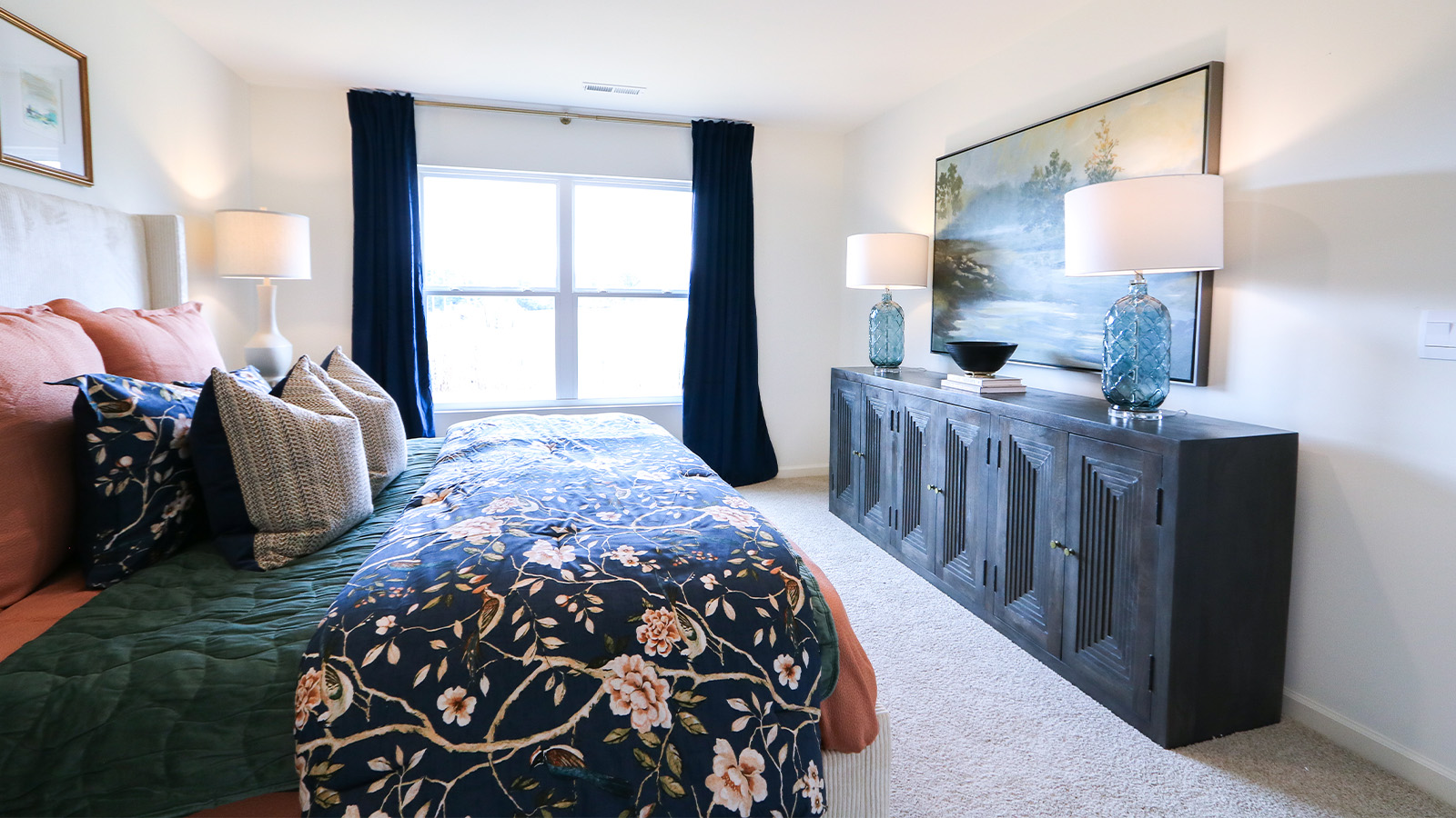 Welcome to the Cali Plan, featuring a seamless open layout just under 1,800 square feet, this beautiful single- story home offers 4-bedrooms with 2-bathrooms, and a 2-car garage.  As you enter the home, you are met with an inviting foyer with storage, a full guest bathroom, and a hall leading to the 2nd and 3rd secondary bedrooms. Further down the hall, on the opposite wall, provides access to the 2-car garage, storage, and your laundry room. Privately tucked away in this area is also the additional 4th bedroom, ideal for guest stays or a private office. Each bedroom is a generous size with a spacious closet.