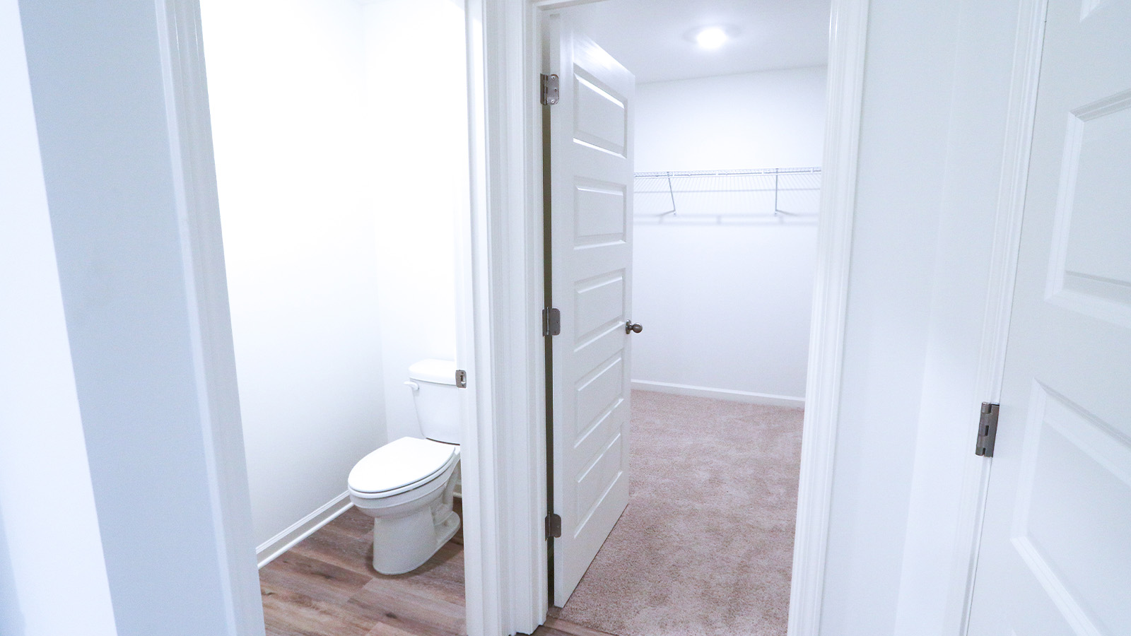 Welcome to the Cali Plan, featuring a seamless open layout just under 1,800 square feet, this beautiful single- story home offers 4-bedrooms with 2-bathrooms, and a 2-car garage.  As you enter the home, you are met with an inviting foyer with storage, a full guest bathroom, and a hall leading to the 2nd and 3rd secondary bedrooms. Further down the hall, on the opposite wall, provides access to the 2-car garage, storage, and your laundry room. Privately tucked away in this area is also the additional 4th bedroom, ideal for guest stays or a private office. Each bedroom is a generous size with a spacious closet.