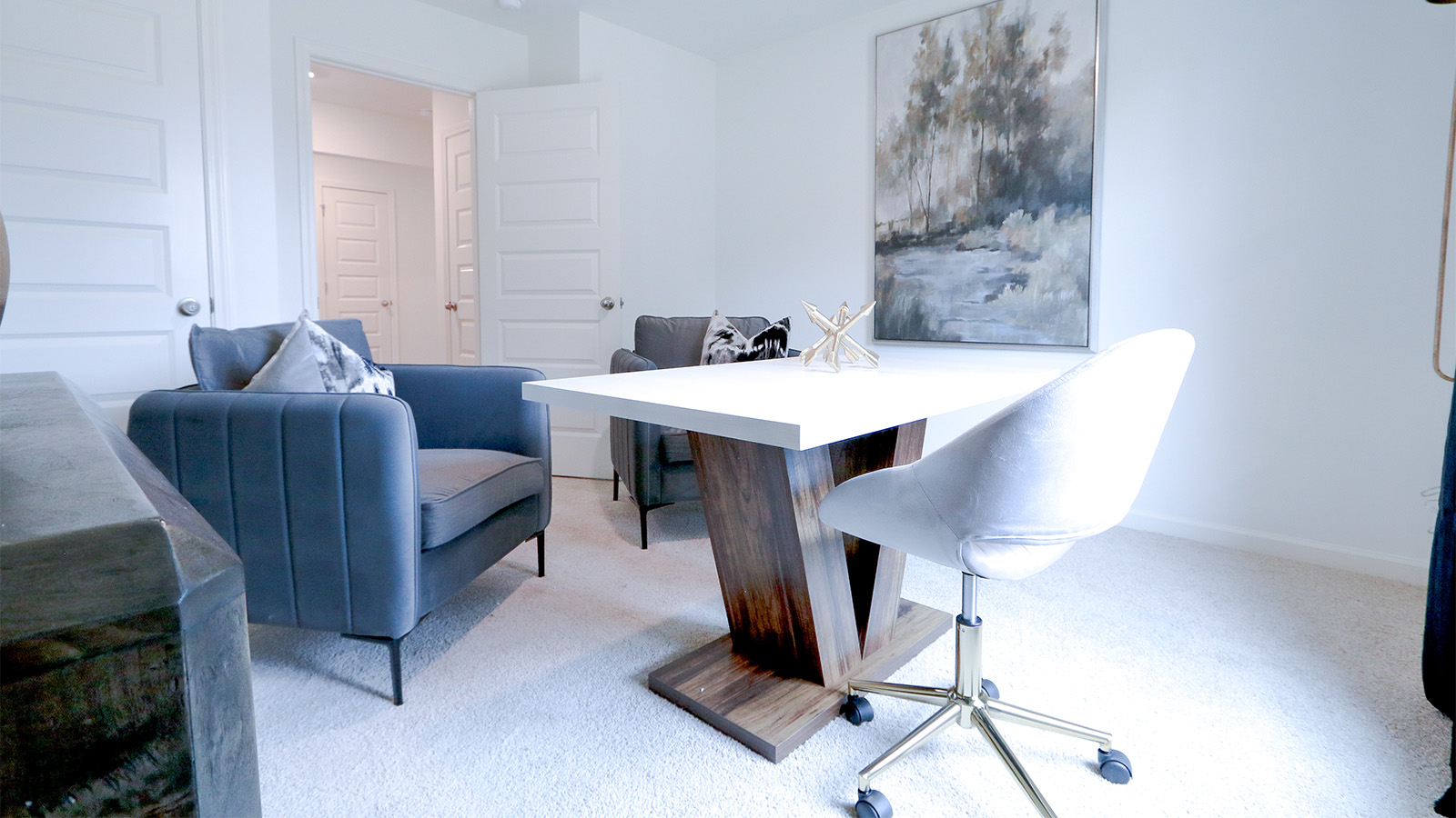 Welcome to the Cali Plan, featuring a seamless open layout just under 1,800 square feet, this beautiful single- story home offers 4-bedrooms with 2-bathrooms, and a 2-car garage.  As you enter the home, you are met with an inviting foyer with storage, a full guest bathroom, and a hall leading to the 2nd and 3rd secondary bedrooms. Further down the hall, on the opposite wall, provides access to the 2-car garage, storage, and your laundry room. Privately tucked away in this area is also the additional 4th bedroom, ideal for guest stays or a private office. Each bedroom is a generous size with a spacious closet.