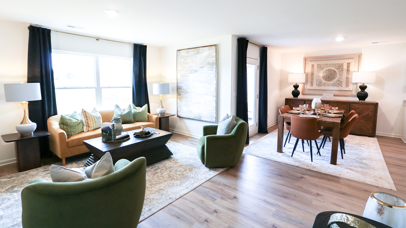 Welcome to the Cali Plan, featuring a seamless open layout just under 1,800 square feet, this beautiful single- story home offers 4-bedrooms with 2-bathrooms, and a 2-car garage.  As you enter the home, you are met with an inviting foyer with storage, a full guest bathroom, and a hall leading to the 2nd and 3rd secondary bedrooms. Further down the hall, on the opposite wall, provides access to the 2-car garage, storage, and your laundry room. Privately tucked away in this area is also the additional 4th bedroom, ideal for guest stays or a private office. Each bedroom is a generous size with a spacious closet.