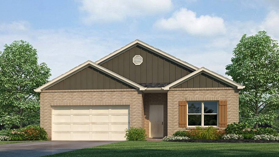 Welcome to the Cali Plan, featuring a seamless open layout just under 1,800 square feet, this beautiful single- story home offers 4-bedrooms with 2-bathrooms, and a 2-car garage.  As you enter the home, you are met with an inviting foyer with storage, a full guest bathroom, and a hall leading to the 2nd and 3rd secondary bedrooms. Further down the hall, on the opposite wall, provides access to the 2-car garage, storage, and your laundry room. Privately tucked away in this area is also the additional 4th bedroom, ideal for guest stays or a private office. Each bedroom is a generous size with a spacious closet.