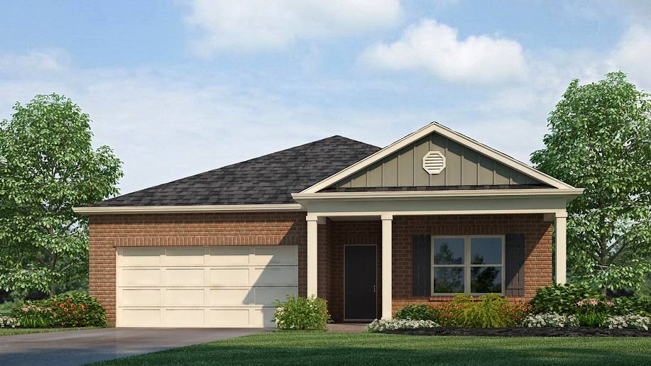 Welcome to the Cali Plan, featuring a seamless open layout just under 1,800 square feet, this beautiful single- story home offers 4-bedrooms with 2-bathrooms, and a 2-car garage.  As you enter the home, you are met with an inviting foyer with storage, a full guest bathroom, and a hall leading to the 2nd and 3rd secondary bedrooms. Further down the hall, on the opposite wall, provides access to the 2-car garage, storage, and your laundry room. Privately tucked away in this area is also the additional 4th bedroom, ideal for guest stays or a private office. Each bedroom is a generous size with a spacious closet.