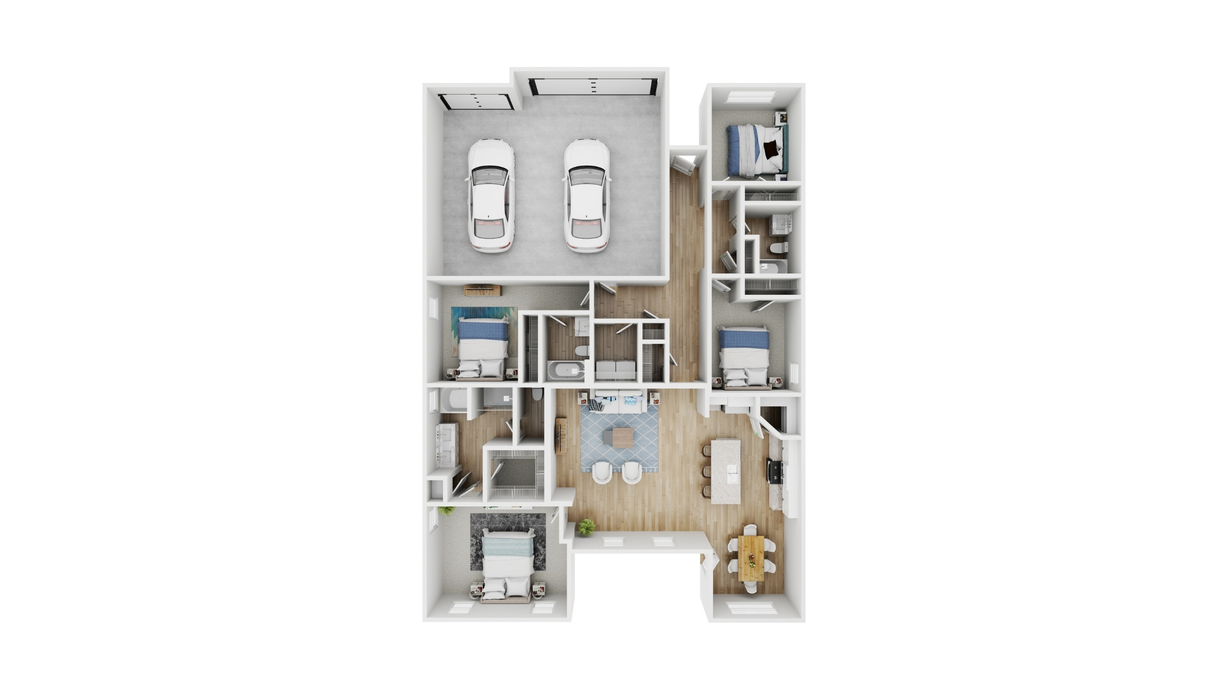Madison 3D floorplan