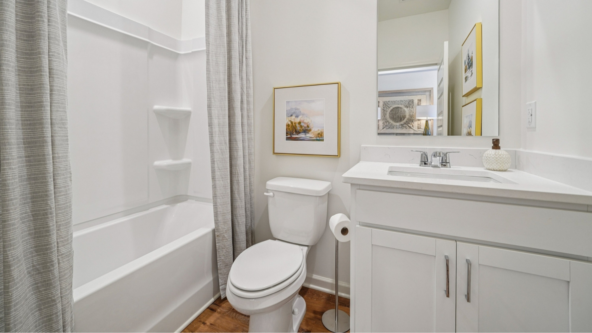 The second bathroom in the Madison.