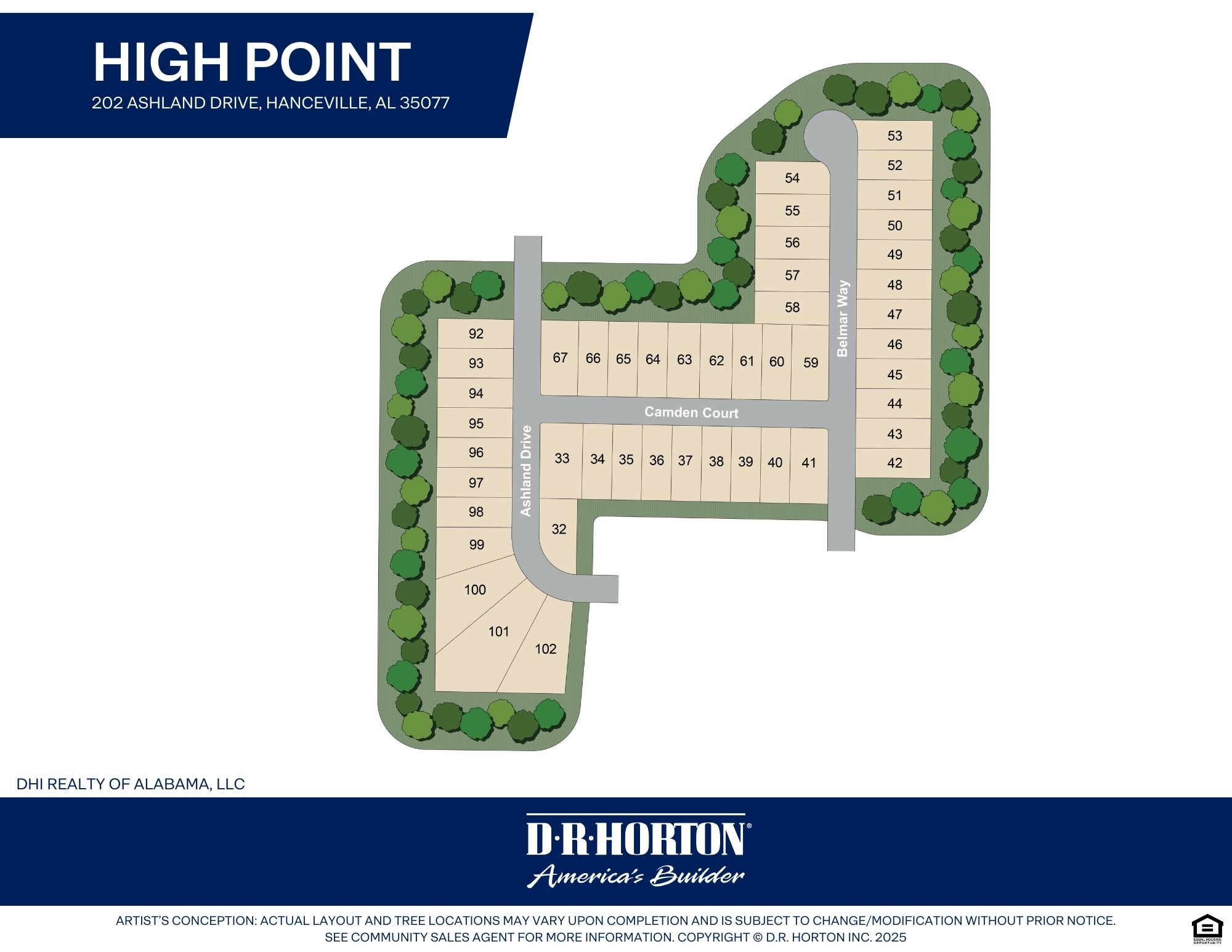 Static Lot Map