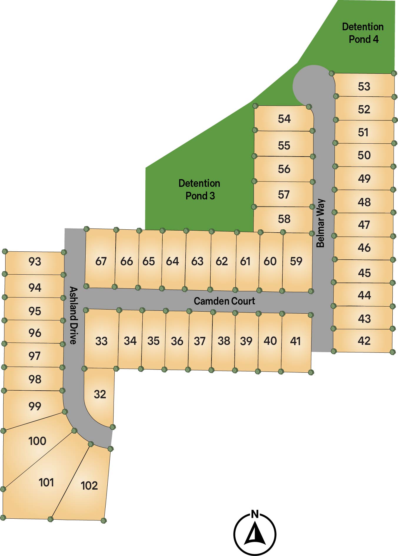 Static Lot Map