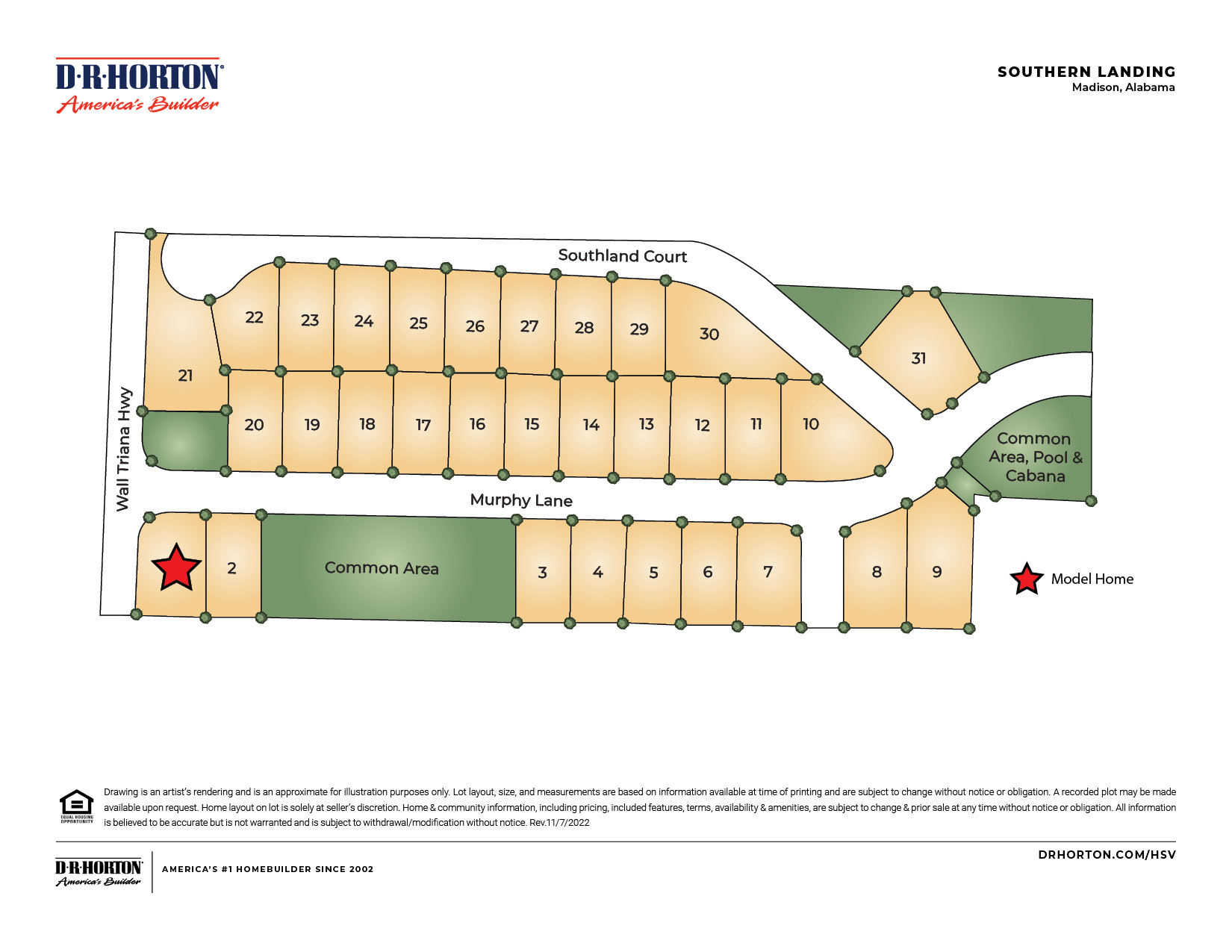 Static Lot Map