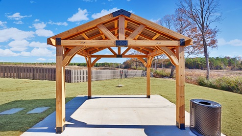 Pavilion for mailboxes