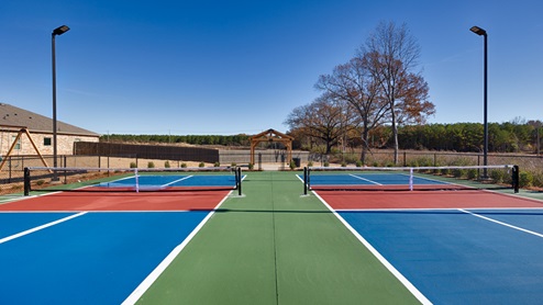 Pickleball courts