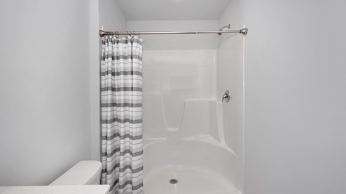 Primary bath with walk in shower