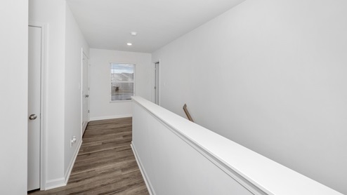 stairs to the second floor from foyer