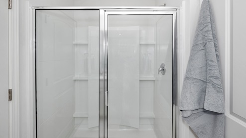 Primary bath with walk in shower