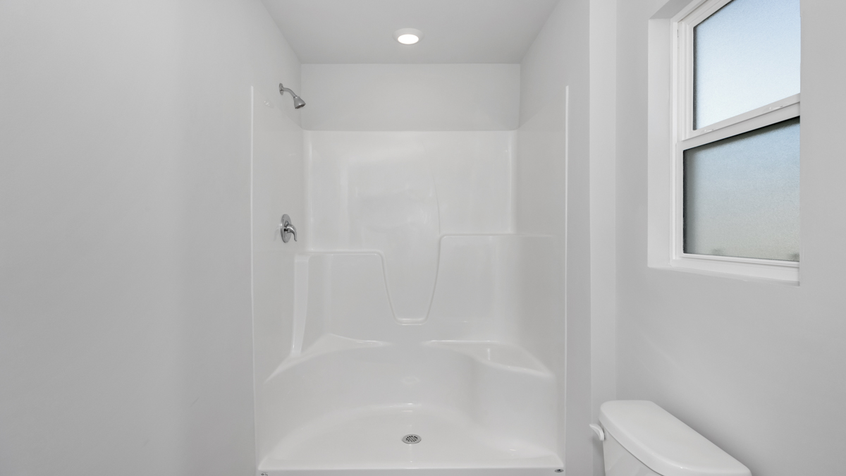 Primary bath with walk in shower